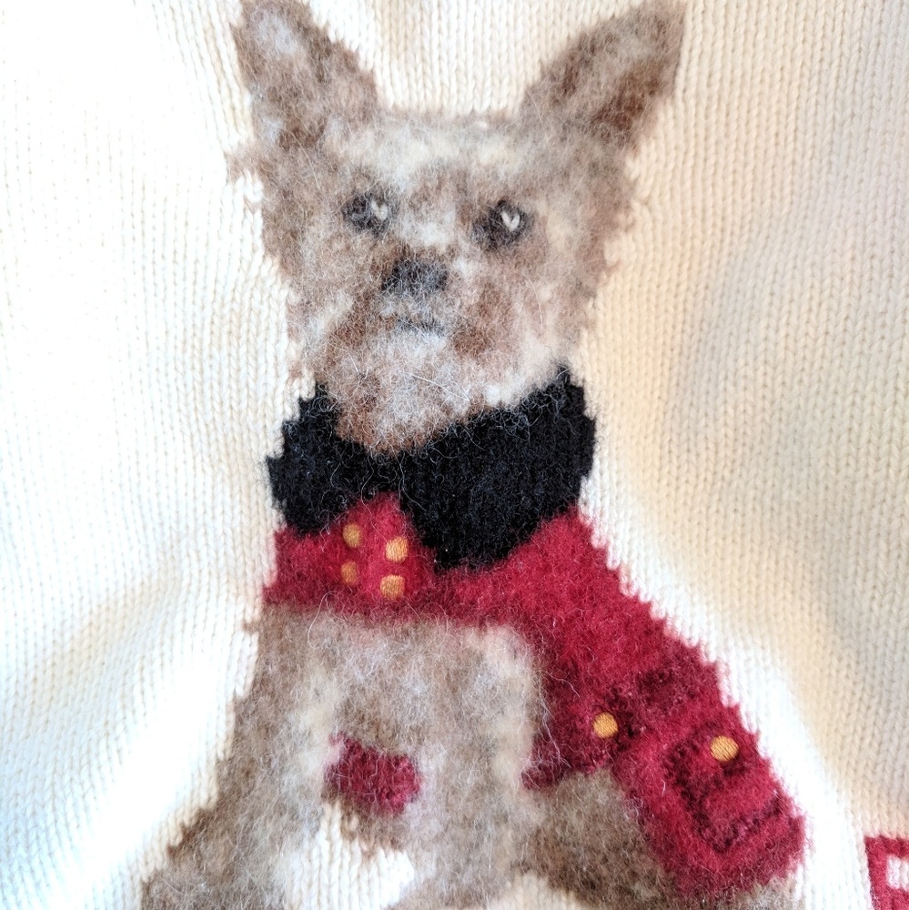 Ralph Lauren "Dapper Doggie" Unisex Winter Sweater